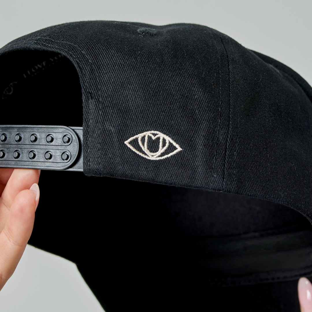 High Panel Cap | Black/Glow