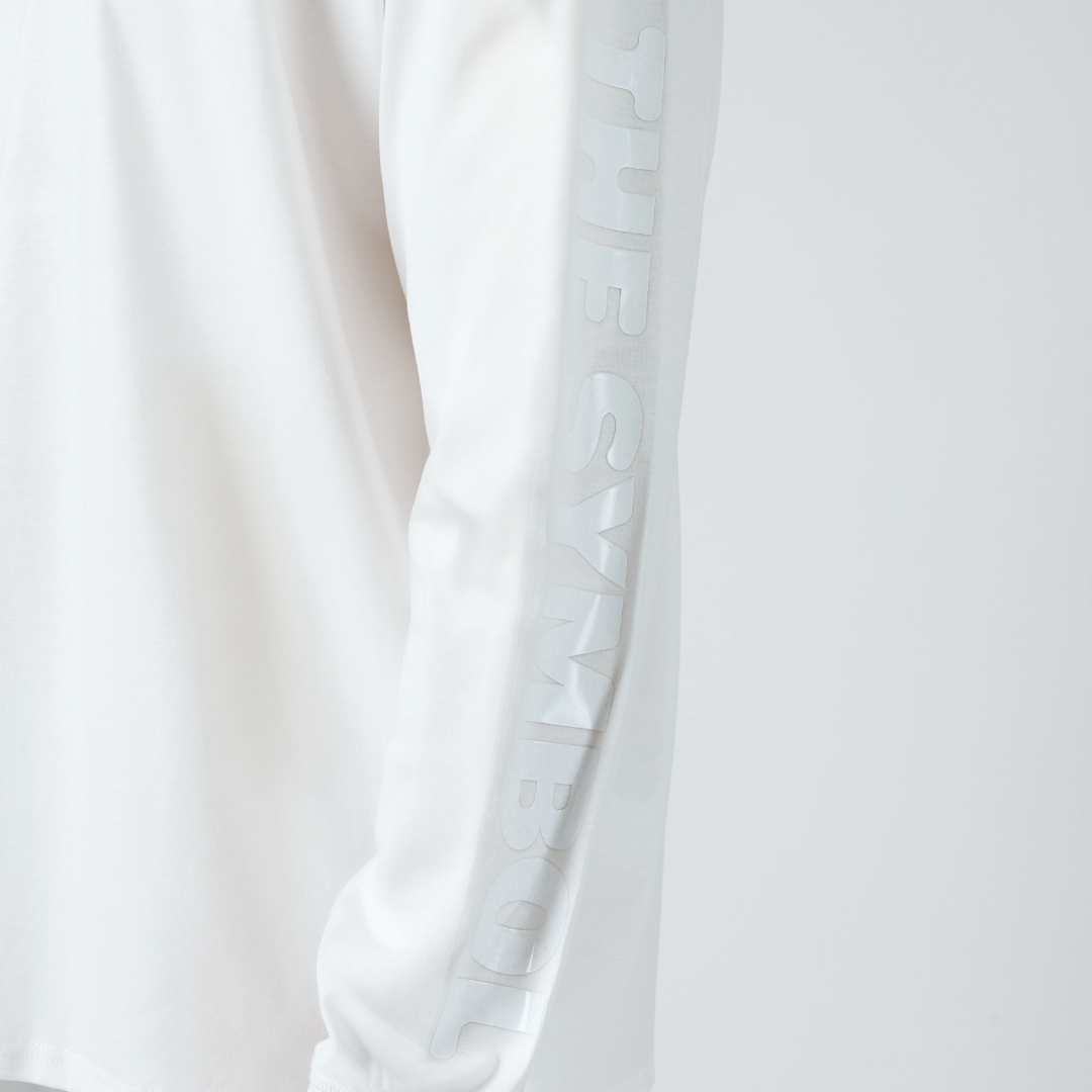 3M Reflective Long Sleeve Tee | White
