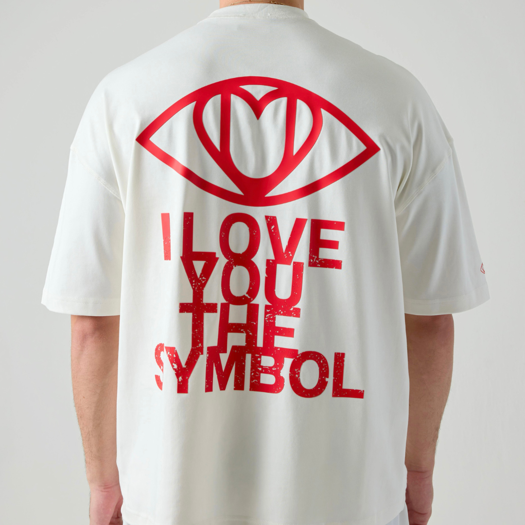 Drop Shoulder Short Sleeve Tee | Off White