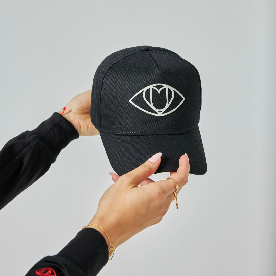 High Panel Cap | Black/Glow