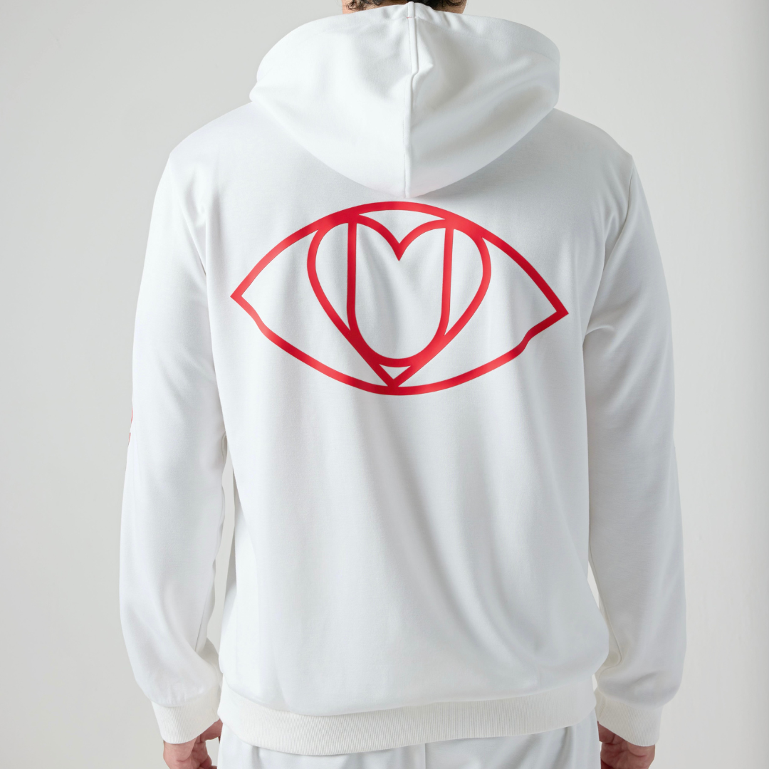 Lightweight Hoodie | White