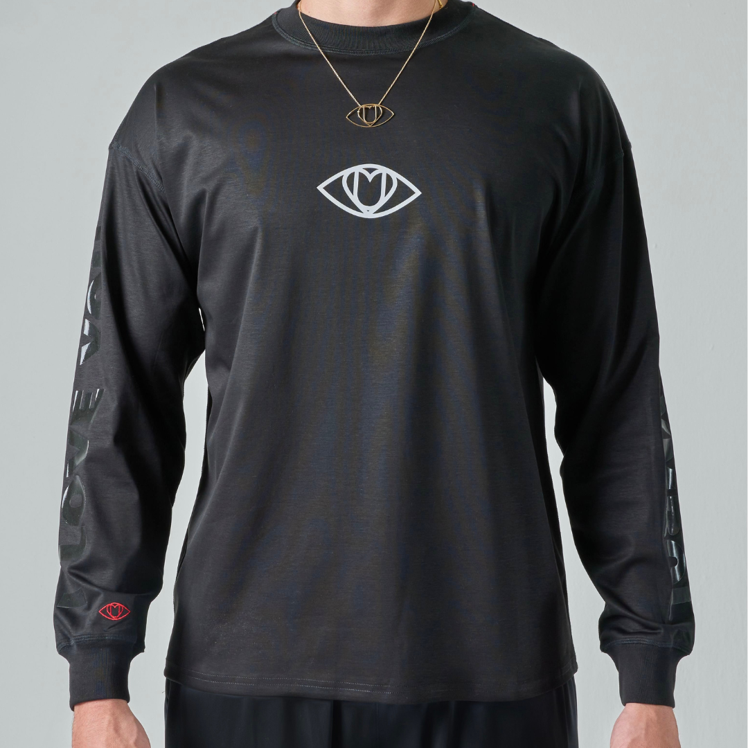 3M Reflective Long Sleeve Tee | Black
