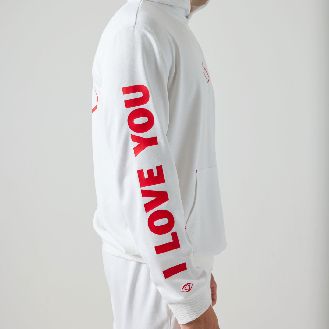 Lightweight Hoodie | White